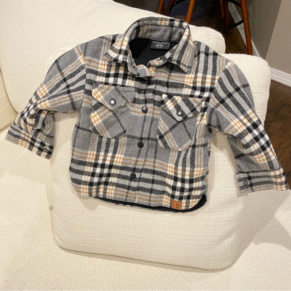 Little Bipsey, 12-18M, Unisex Flannel